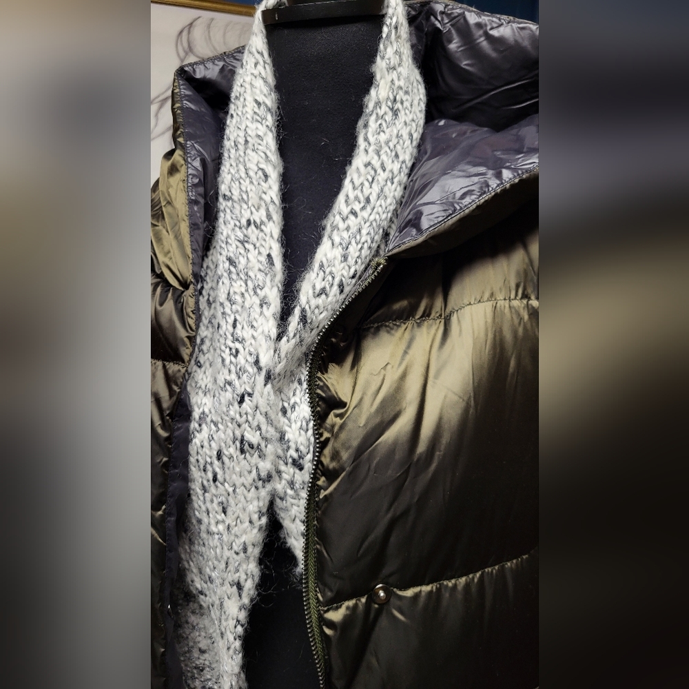 Nap Green Lightweight Quilted Shell Down Coat Size L - Picture 6 of 15